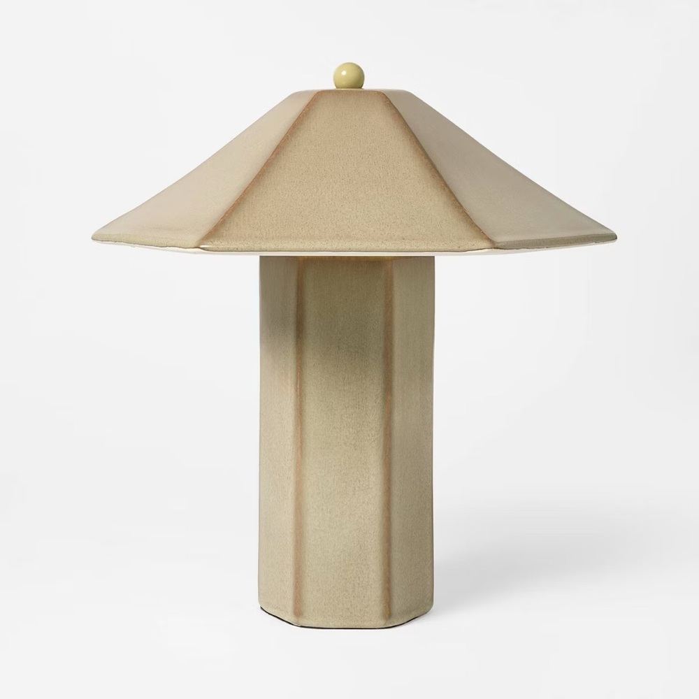 Double Ceramic Table Lamp Neutral - Threshold™ designed with Studio McGee
